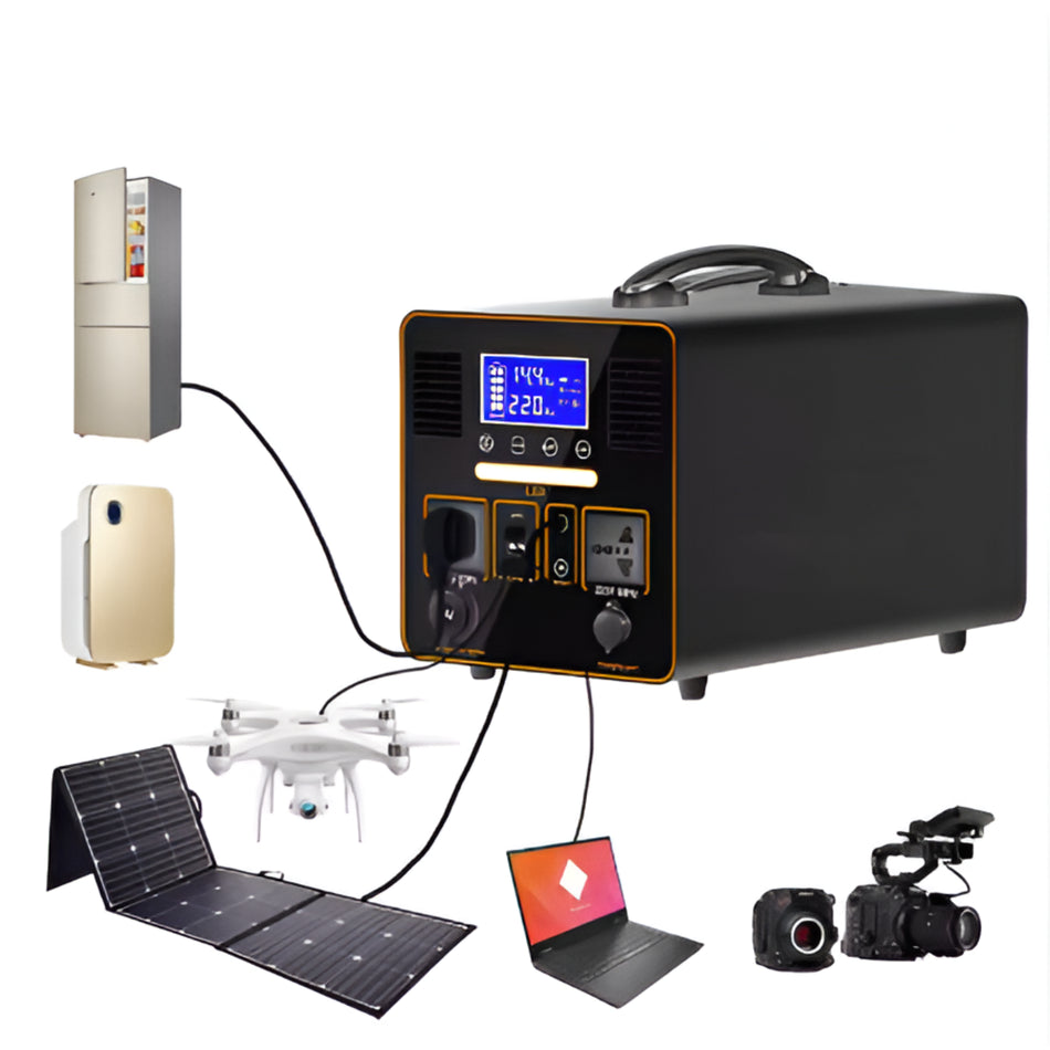 IronCrest Rolling 6000 Solar Generator Kit